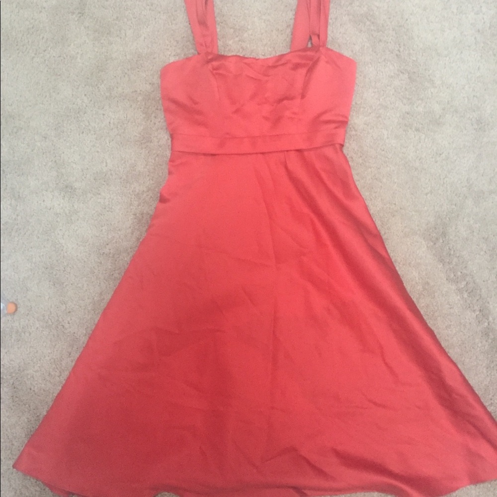 David’s Bridal bridesmaid dress.